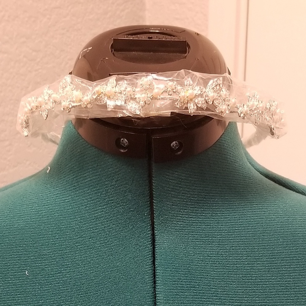 Illusions Bridal Headband Tiara